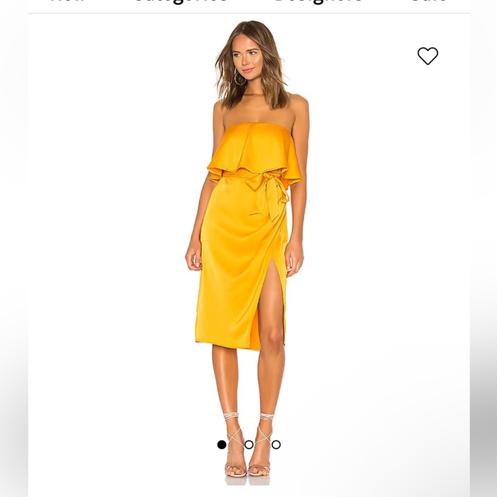 Lovers and Friends Violet Midi in Marigold